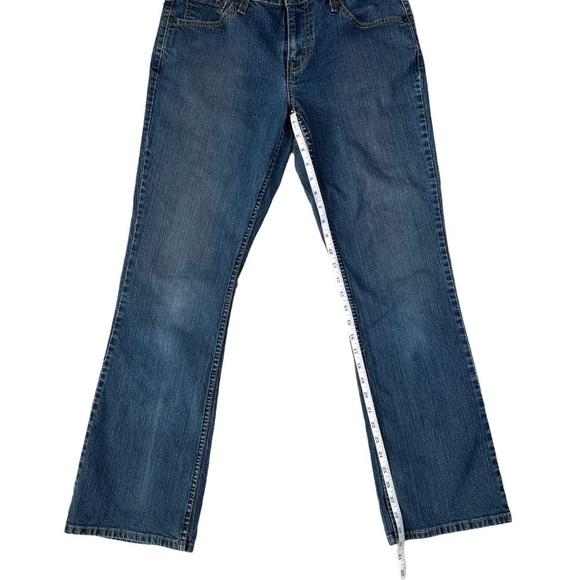 Vintage Y2K Levi’s Strauss Stretch Low Rise Bootcut Boot Cut Denim Jeans Size 8 - Picture 14 of 16